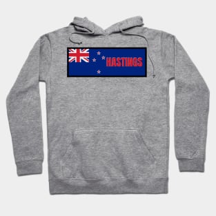 Hastings City in New Zealand Flag Hoodie